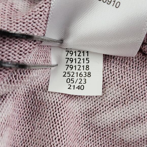 Maurices Top Womens XS Red White Felicity Windowpane Blouson Sleeve Stretch Knit - Picture 6 of 9